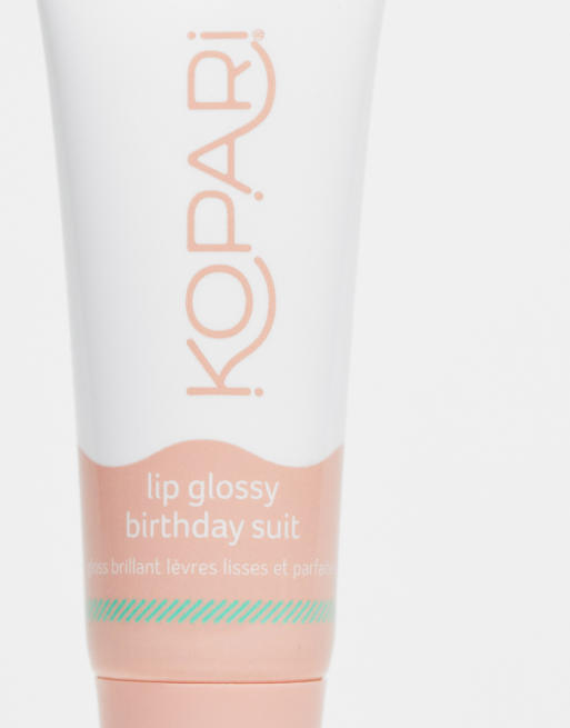 Brillo de labios hidratante Lip Glossy de 10 g de Kopari: Tono Birthday Suit, 3 de 4