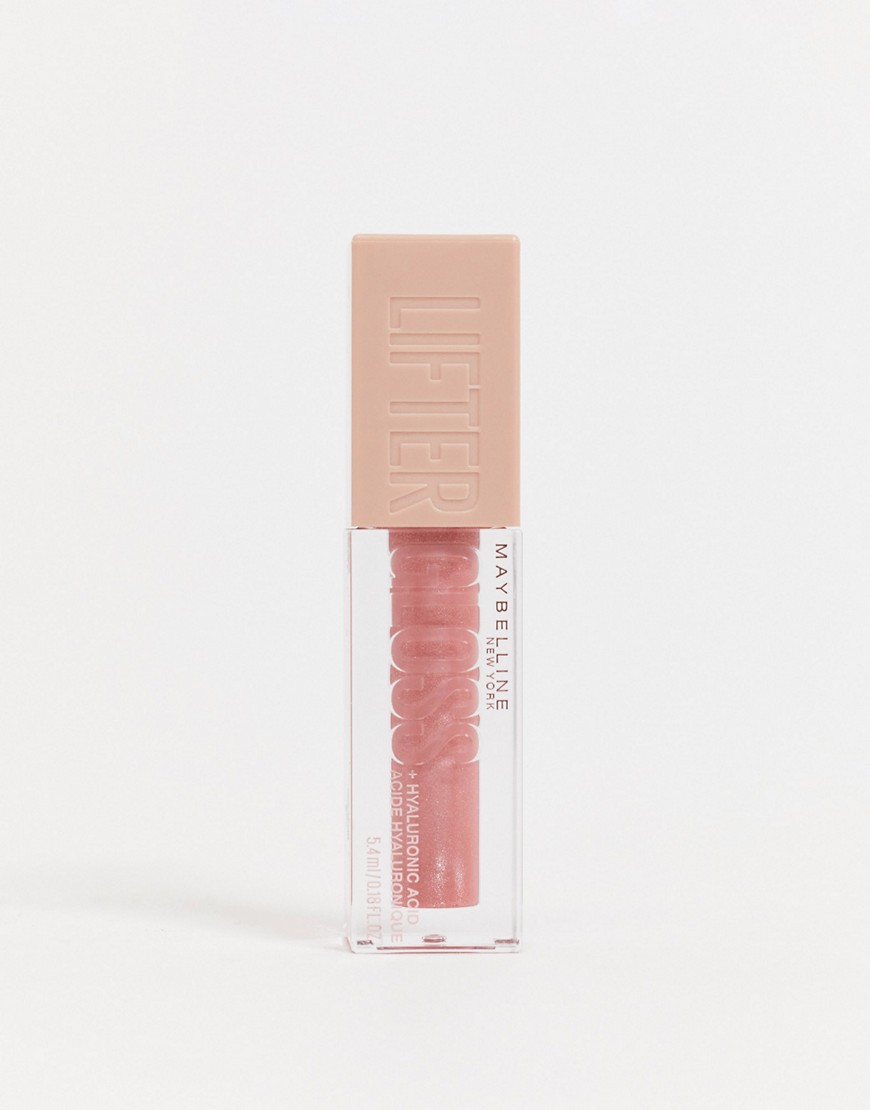 brillo de labios hidratante y rellenador lifter de maybelline: tono moon-rosa