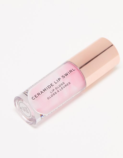 Brillo de labios Lip Swirl Ceramide Gloss de Revolution: Tono Pure Gloss Clear, 4 de 4