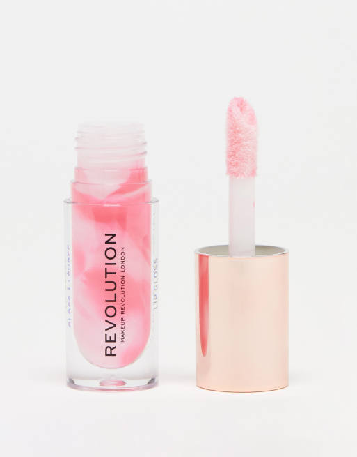Brillo de labios Lip Swirl Ceramide Gloss de Revolution: Tono Sweet Soft Pink