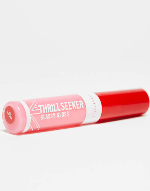 Brillo de labios Thrill Seeker de Rimmel London: Tono 150 Pink Candy , 3 de 4