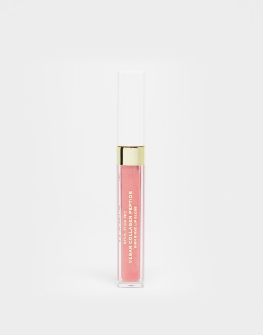 Brillo de labios ultrabrillante con péptidos de colágeno de Revolution Pro: Tono Bombshell, 3 de 4