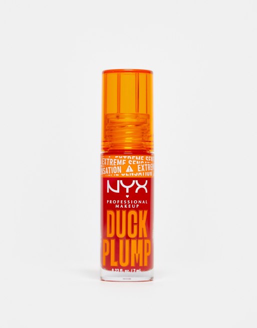 Brillo de labios voluminizador Duck Plump de NYX Professional Makeup: Tono Cherry Spice, 2 de 4