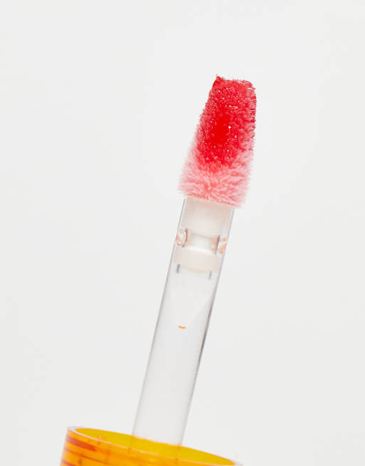 Brillo de labios voluminizador Duck Plump de NYX Professional Makeup: Tono Cherry Spice, 3 de 4