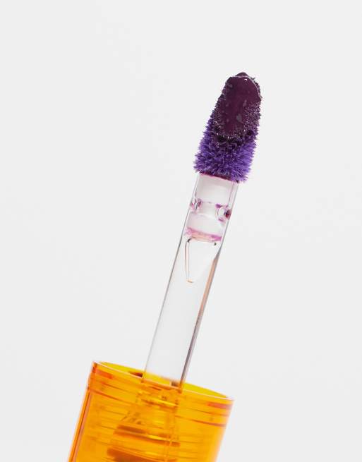 Brillo de labios voluminizador Duck Plump Lip de NYX Professional Makeup: Pure Plum-P, 4 de 4