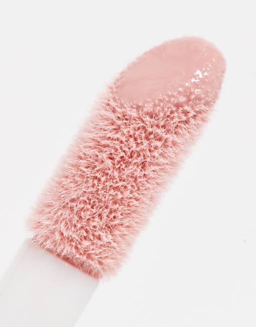 Brillo de labios voluminizador Pout Bomb de Revolution: Tono Candy Pink Nude, 4 de 4