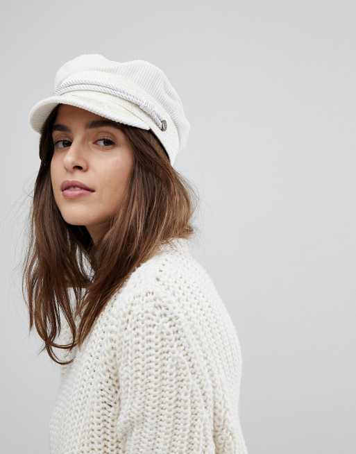 White cheap brixton hat