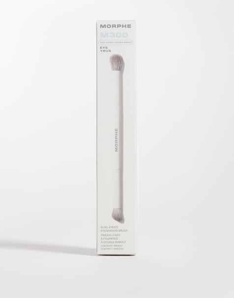 Brocha de maquillaje de doble extremo para ojos M300 de Morphe - view 1