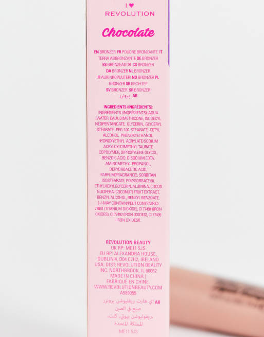Bronceador Melted Chocolate de I Heart Revolution: Tono Butter , 3 de 4
