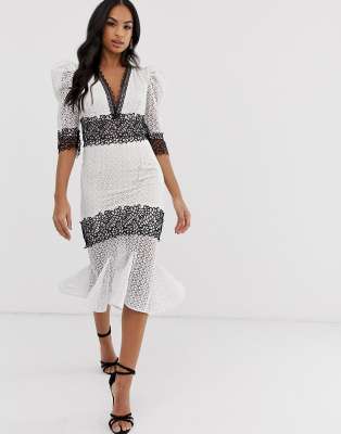 asos monochrome dress