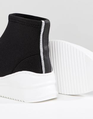 bronx black trainers