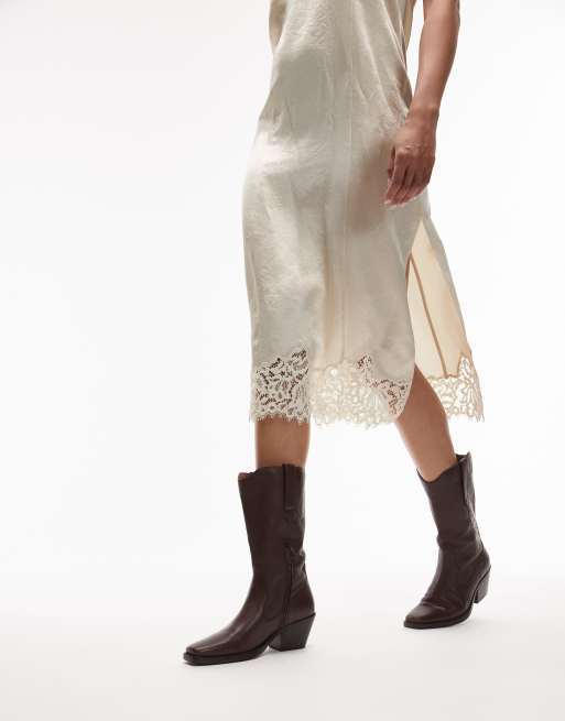 Bronx – Cassi-Dy – Elegante Westernstiefel aus Leder in Kaffeebohnenbraun, 2 von 4