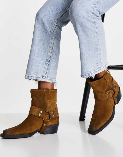 bronx suede boots