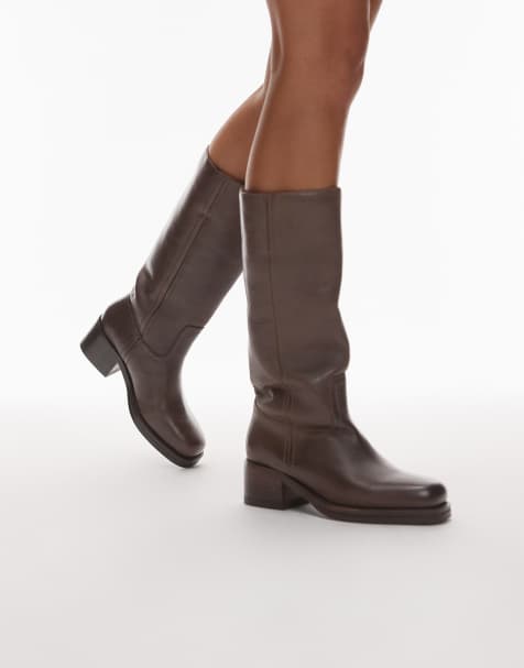 Bronx Ky-ley riding knee boot in coffee bean - view 1