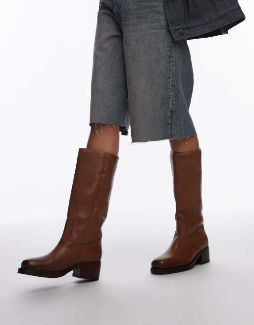 Stivali color cognac new arrivals