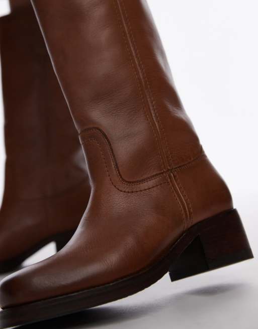 Stivali color cognac clearance