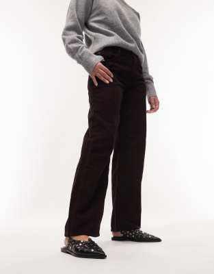 Bronx Laur-ynn Studded Pointed Toe Flat Shoes In Black