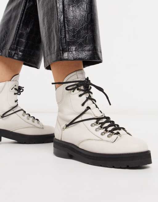 Bronx white outlet boots