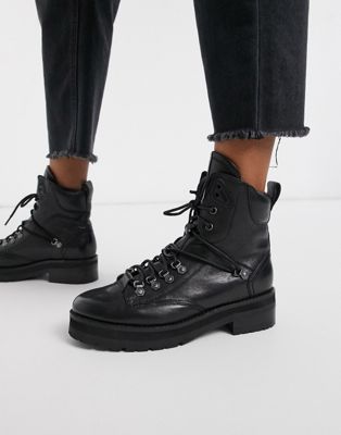 bronx leather boots