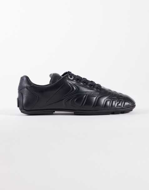 Bronx Mad-dox square-toe sneakers in black - view 1