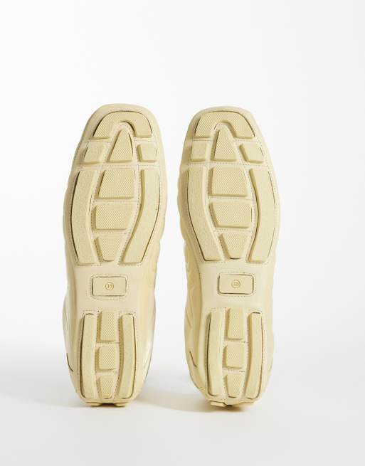 Bronx Mad-dox square toe trainers in yellow, 5 of 5