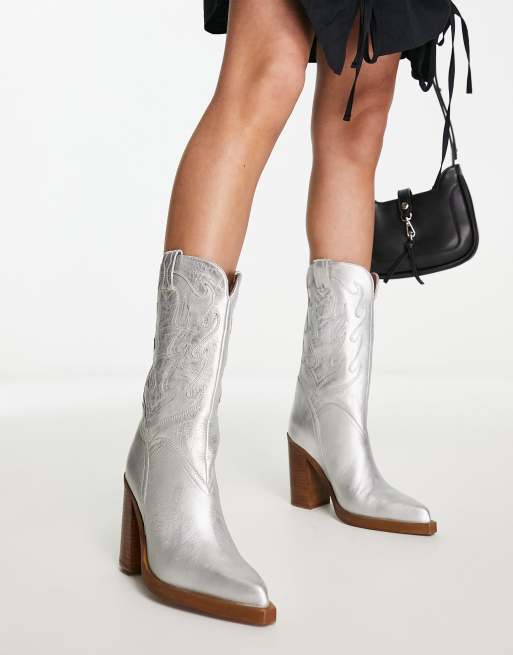 Cowboy boots outlet missguided