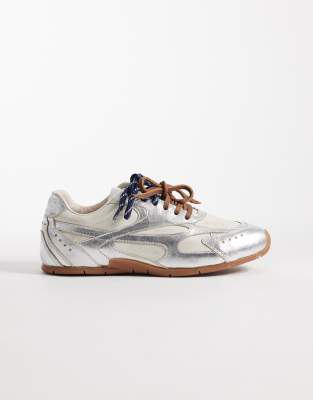 Bronx - Myr-aa - Sneaker in Metallic-Silber