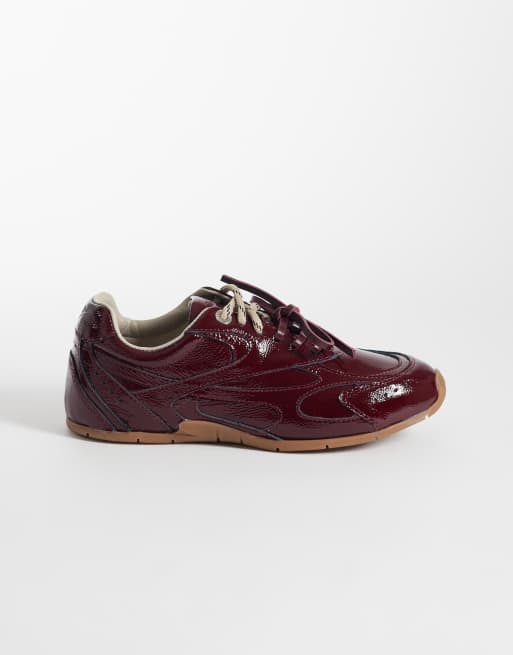 Bronx - Myr-aa - Sneakers color bordeaux verniciate
