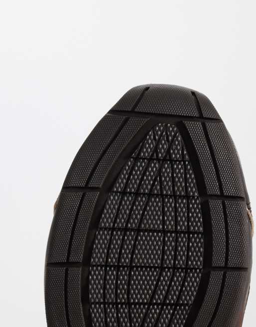 Bronx Myr-aa sneakers i tvättad kaffebrun och offwhite, 5 av 5