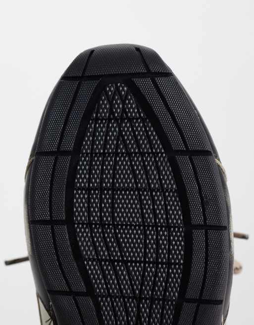 Bronx Myr-aa sneakers in gewassen zwart en gebroken wit, 5 van 5
