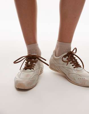 Myr-aa sneakers in off white vintage brush off leather-Neutral