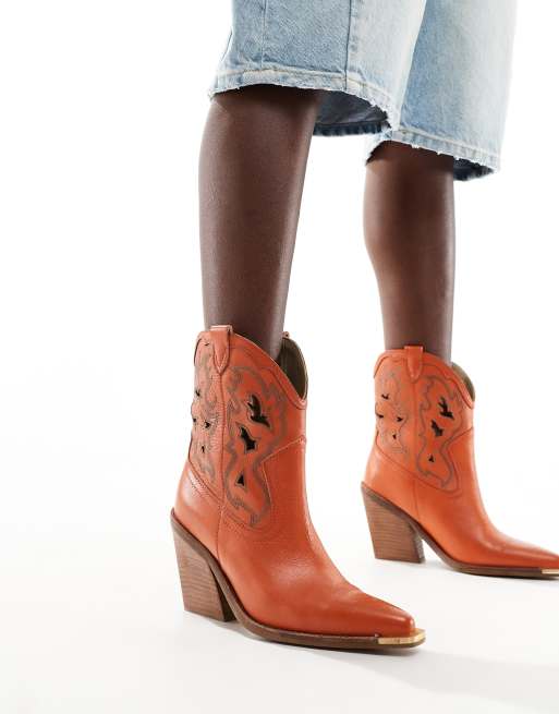 Bronx red boots online