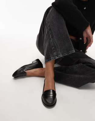  New-Rana penny loafers  box leather