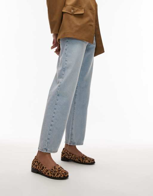 Bronx New-Rana penny loafers in leopard leather, 2 of 4