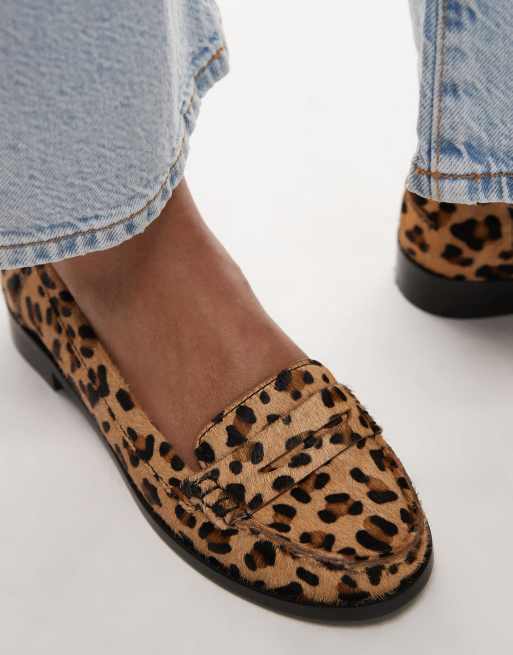 Bronx New-Rana penny loafers in leopard leather, 3 of 4
