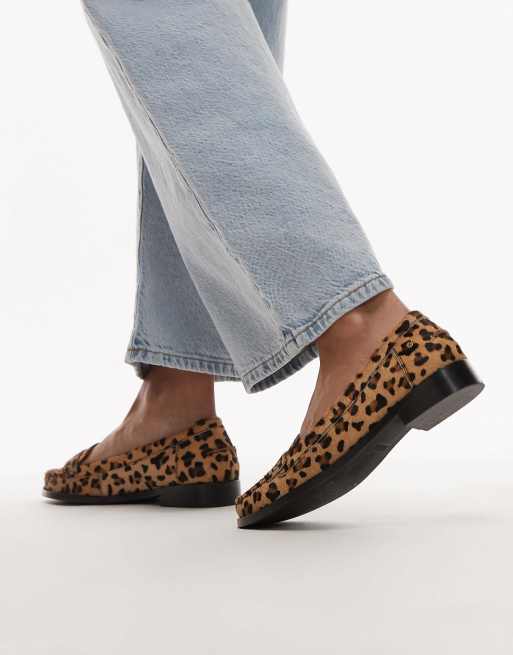 Bronx New-Rana penny loafers in leopard leather, 4 of 4