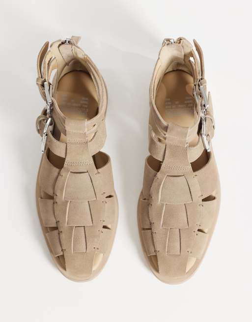 Bronx – Next-wagon Cage – Schuhe aus Wildleder in Sand, 2 von 4