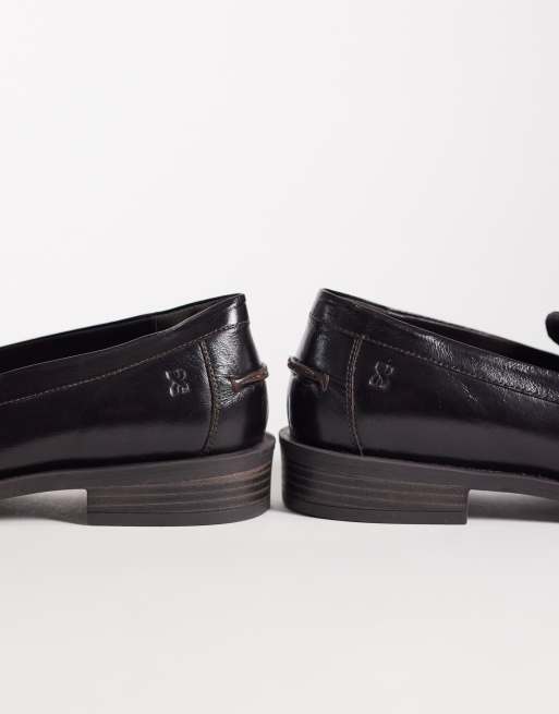 Bronx Next-Wagon premium leren loafers in coffee bean, 4 van 4
