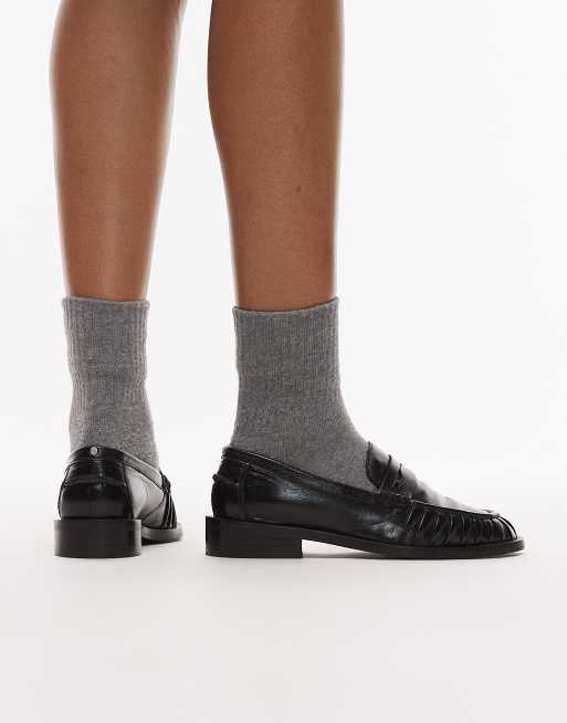 Bronx – Next-Wagon Premium – Svarta loafers i läder, 4 av 4