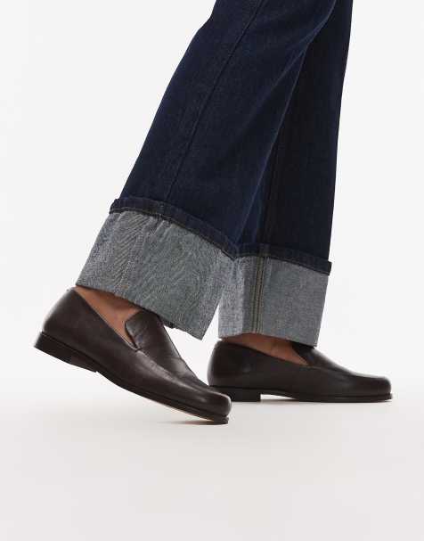 Bronx Noa-Quinn slip on loafers in leather brown - view 1