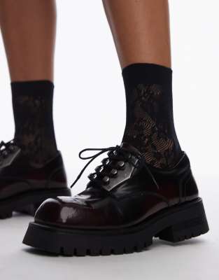 【PORTERNA】Mako lace-up flat shoes 207008161-4