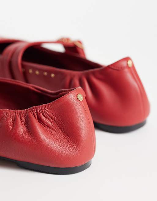 Bronx - Semm-ie - Ballerine in morbida pelle rossa , 3 di 4