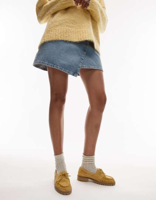 Bronx Sie-nna woven boat shoes in yellow suede, 4 of 4