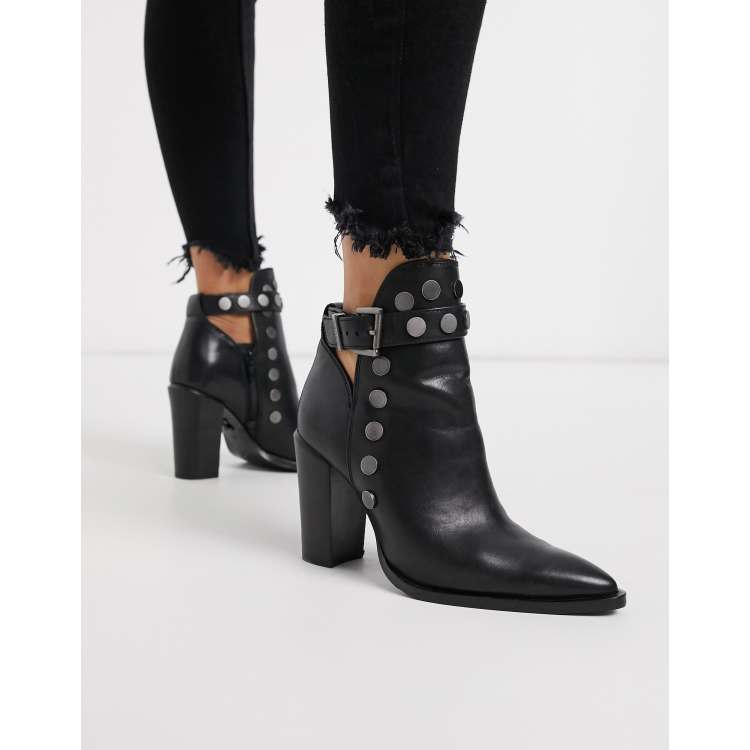 Asos studded ankle on sale boots