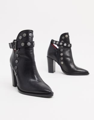 bronx studded ankle boots