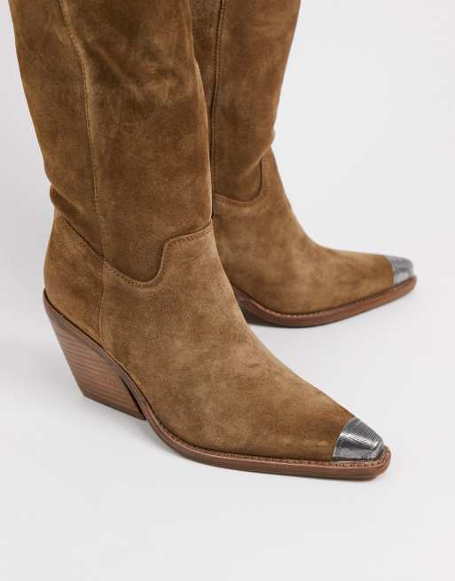 Bronx suede shop boots