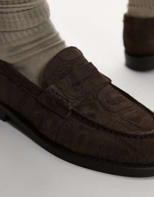 Bronx Tran-sitt Loafers In Brown