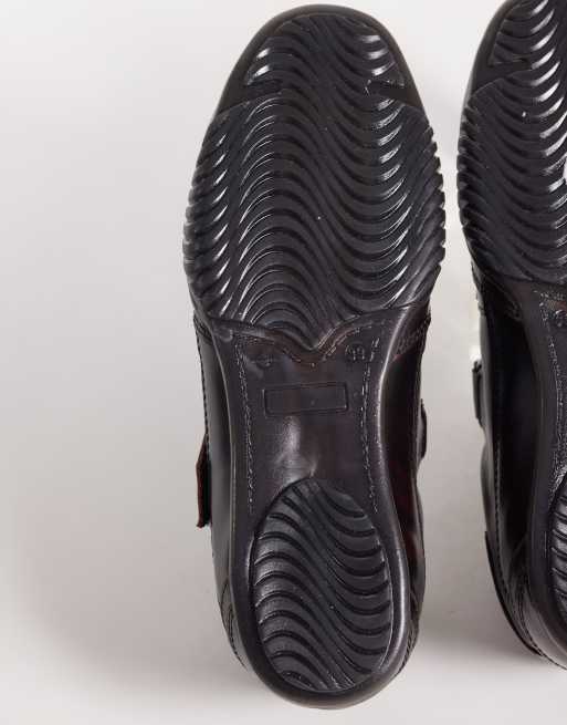 Bronx - zapatillas de cuero Tyl-aa en burdeos, 5 de 5