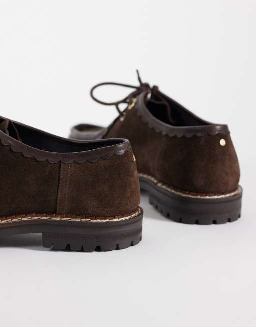 Bronx - Zapatos con cordones Sor-aya en coffee bean, 3 de 4