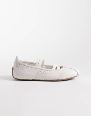 Bronx - Zenday-a - Ballerines - Blanc cassé
